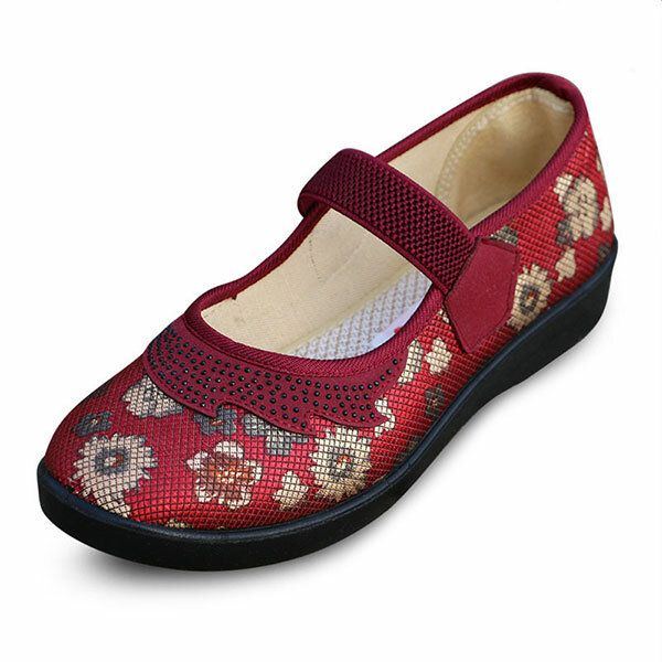 Bequeme Flache Damenschuhe In Großen Größen Weicher Slip On Lässige Outdoor Loafer