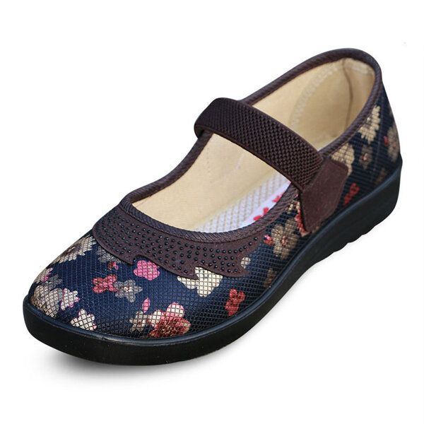 Bequeme Flache Damenschuhe In Großen Größen Weicher Slip On Lässige Outdoor Loafer