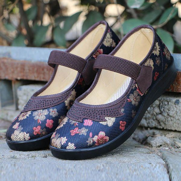 Bequeme Flache Damenschuhe In Großen Größen Weicher Slip On Lässige Outdoor Loafer