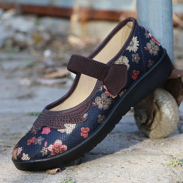 Bequeme Flache Damenschuhe In Großen Größen Weicher Slip On Lässige Outdoor Loafer