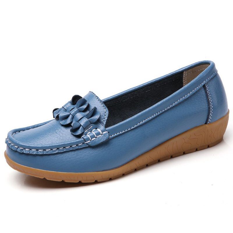 Bequeme Rutschfeste Lässige Loafer Für Damen Mit Bowknot Nähten