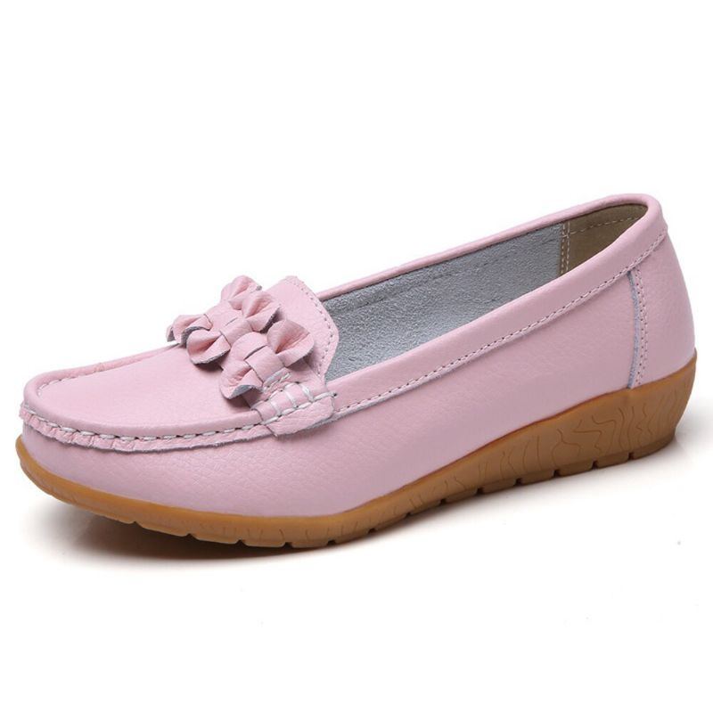 Bequeme Rutschfeste Lässige Loafer Für Damen Mit Bowknot Nähten