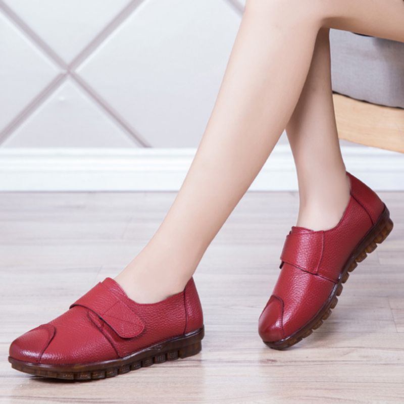 Bequeme Weiche Sohle Rutschfeste Lässige Loafer Mit Hakenschlaufe Für Damen