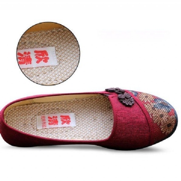 Damen Freizeit Schicke Schuhe Atmungsaktive Schlupfschuhe Schweißabsorbierende Flats