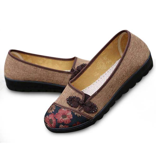 Damen Freizeit Schicke Schuhe Atmungsaktive Schlupfschuhe Schweißabsorbierende Flats