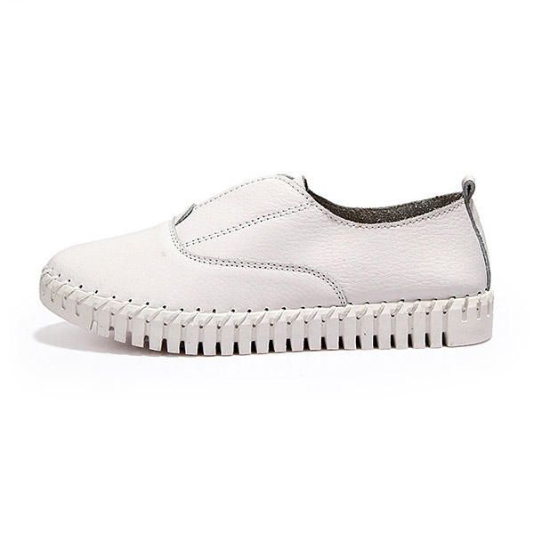 Damen Frühling Casual Flats Spitzschuh Mit Weicher Sohle Schuhe Slip On Flat Loafers