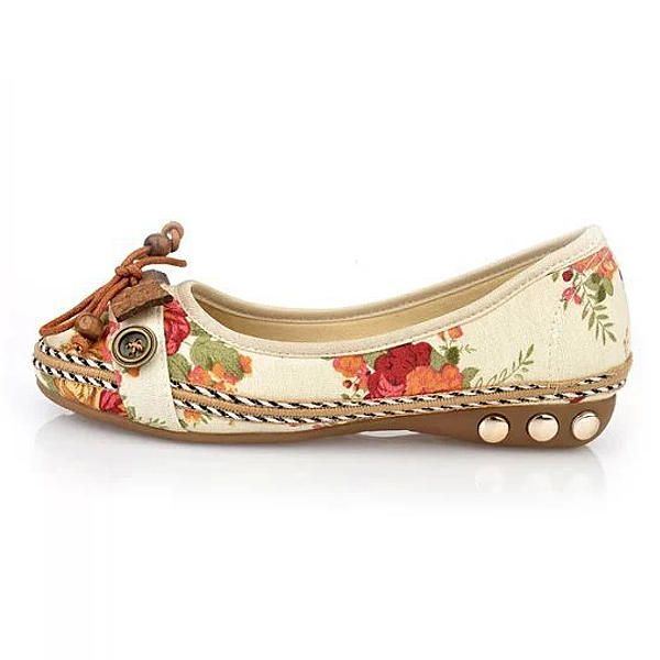 Damen Lässige Flache Loafer Runde Zehe Wohnungen Bunte Runde Zehe Loafer