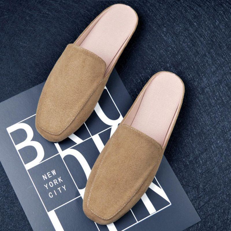 Damen Loafer In Reiner Farbe Leicht Leger Und Flach