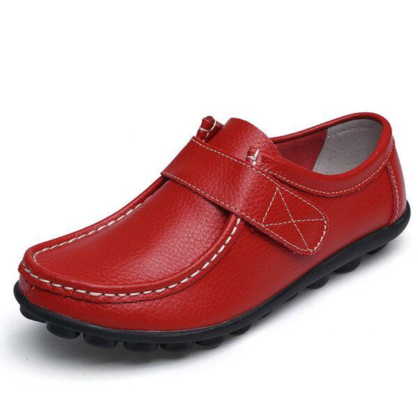 Flache Damenschuhe Zum Hineinschlüpfen Runder Zehenbereich Weiche Outdoor Loafer