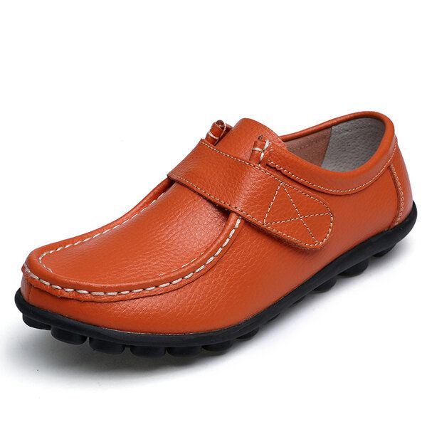 Flache Damenschuhe Zum Hineinschlüpfen Runder Zehenbereich Weiche Outdoor Loafer