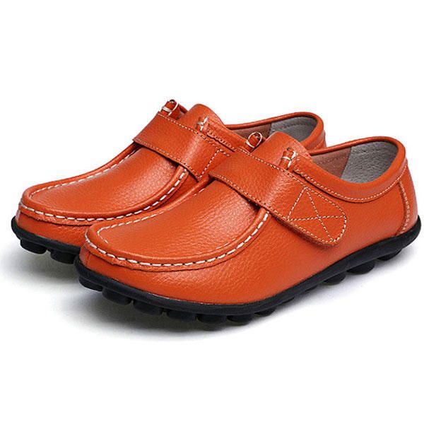 Flache Damenschuhe Zum Hineinschlüpfen Runder Zehenbereich Weiche Outdoor Loafer