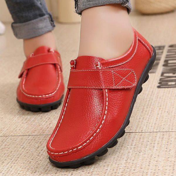 Flache Damenschuhe Zum Hineinschlüpfen Runder Zehenbereich Weiche Outdoor Loafer