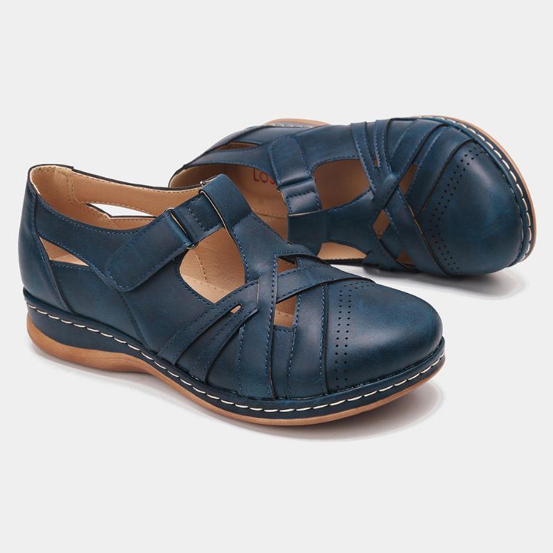 Damen Aushöhlen Bequeme Atmungsaktive Spring Flats Freizeitschuhe