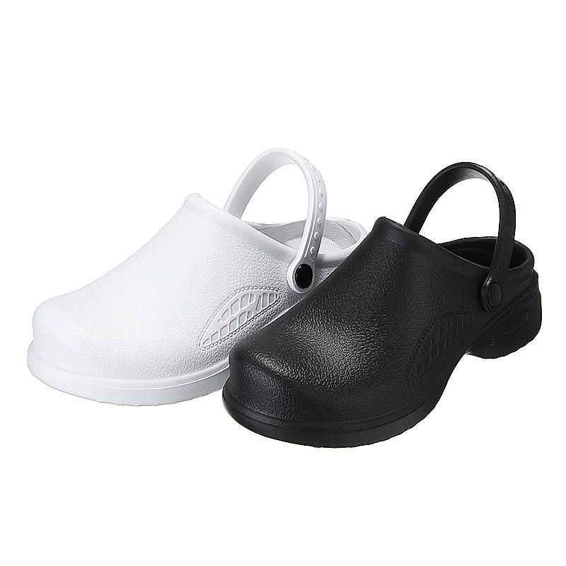 Damen Medizinische Krankenpflege Küche Slip On Bequeme Leichte Anti Rutsch Arbeitsschuhe Flache Schuhe