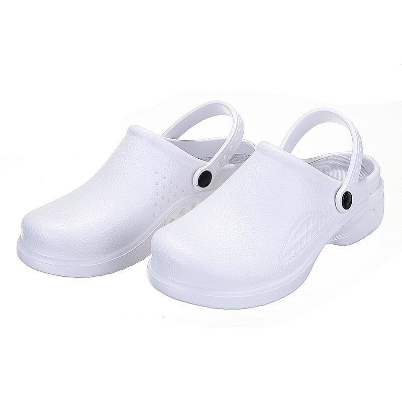 Damen Medizinische Krankenpflege Küche Slip On Bequeme Leichte Anti Rutsch Arbeitsschuhe Flache Schuhe