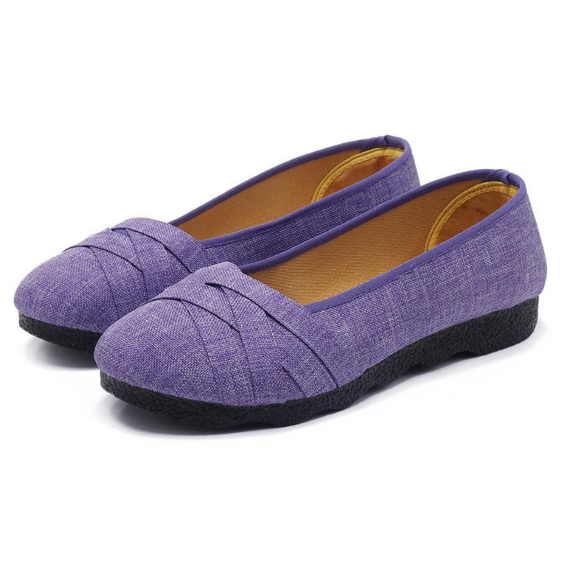 Große Flache Loafer Mit Weicher Sohle Für Damen