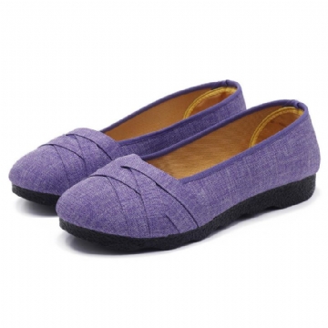 Große Flache Loafer Mit Weicher Sohle Für Damen