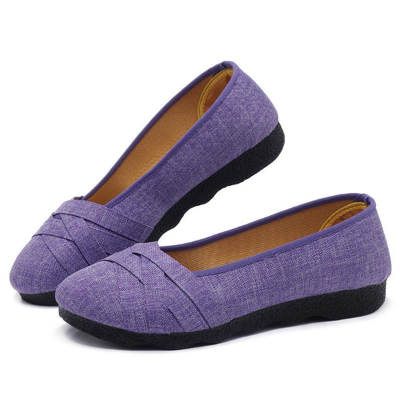 Große Flache Loafer Mit Weicher Sohle Für Damen