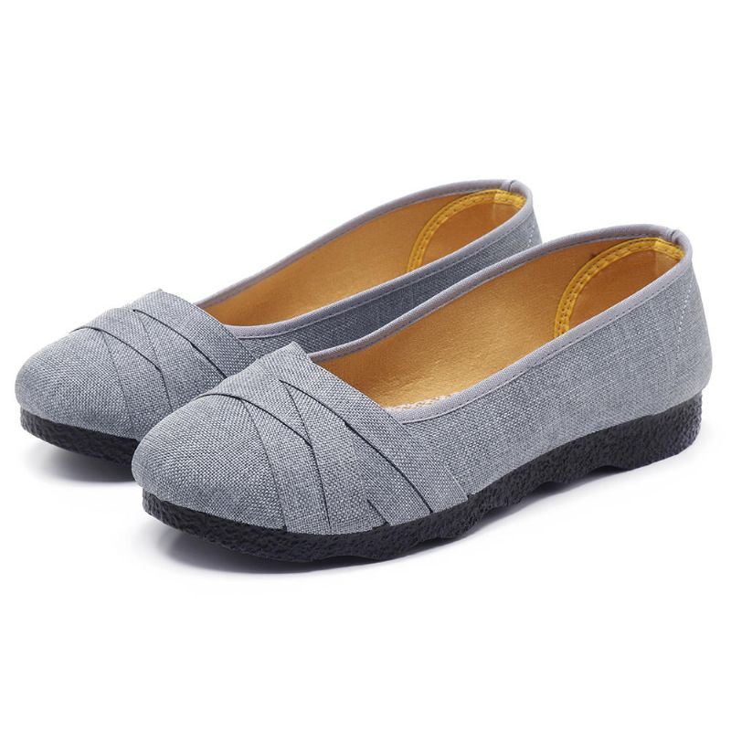 Große Flache Loafer Mit Weicher Sohle Für Damen