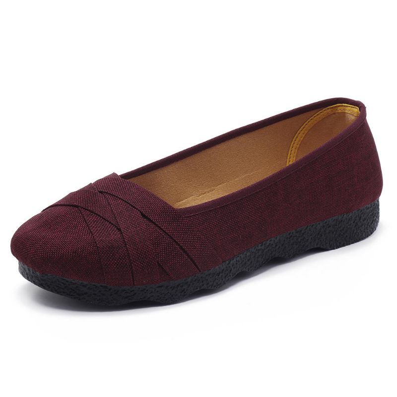 Große Flache Loafer Mit Weicher Sohle Für Damen