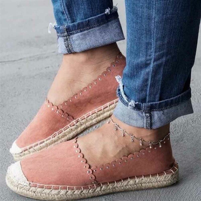 Lässige Bequeme Atmungsaktive Espadrilles Für Damen Zum Hineinschlüpfen