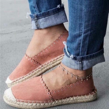 Lässige Bequeme Atmungsaktive Espadrilles Für Damen Zum Hineinschlüpfen