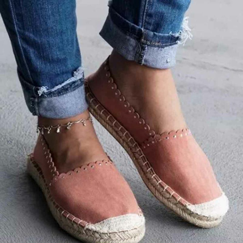 Lässige Bequeme Atmungsaktive Espadrilles Für Damen Zum Hineinschlüpfen