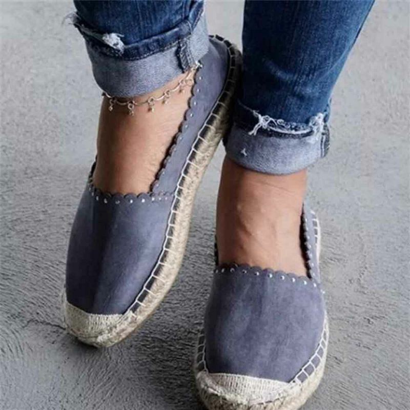 Lässige Bequeme Atmungsaktive Espadrilles Für Damen Zum Hineinschlüpfen