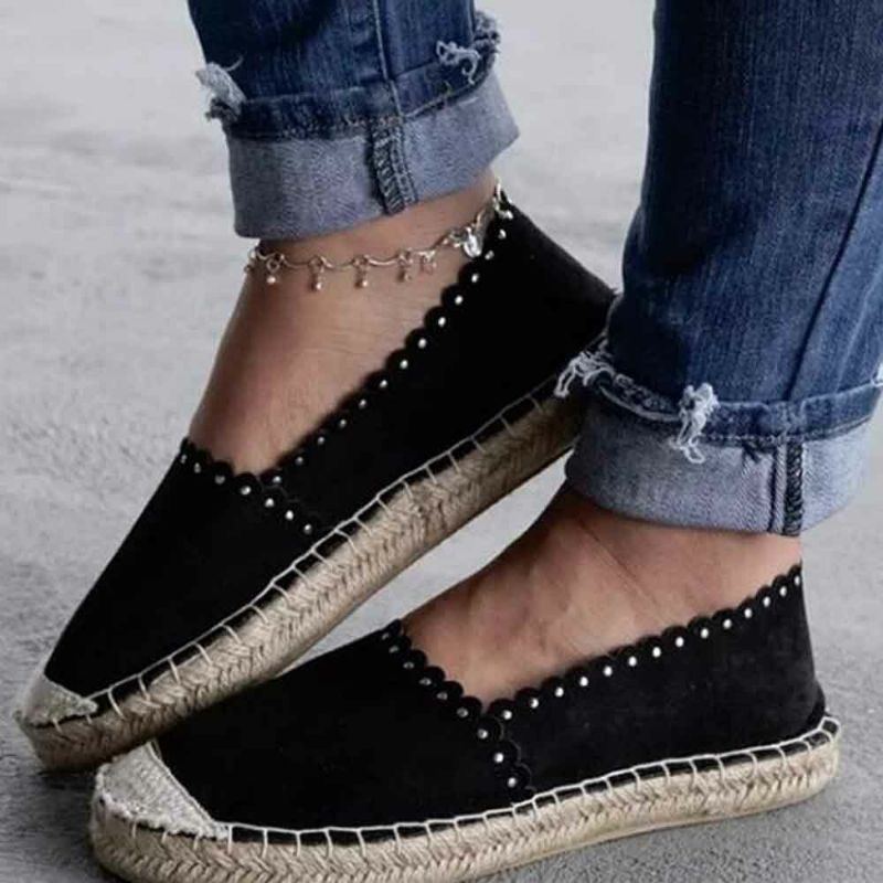 Lässige Bequeme Atmungsaktive Espadrilles Für Damen Zum Hineinschlüpfen