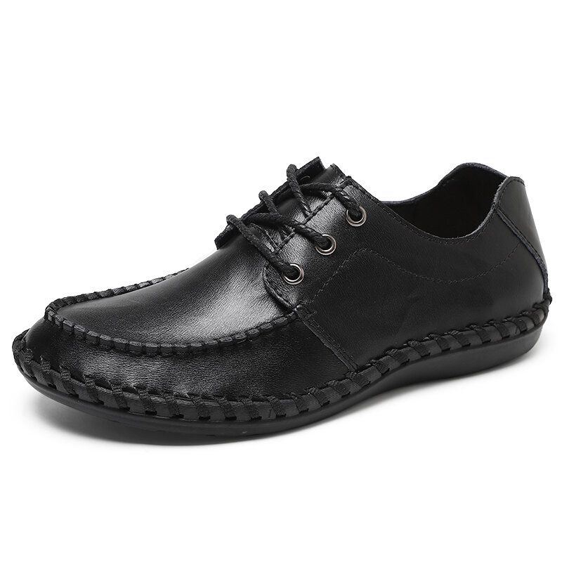 Atmungsaktive Bequeme Freizeit Business Schuhe Aus Echtem Leder Für Herren