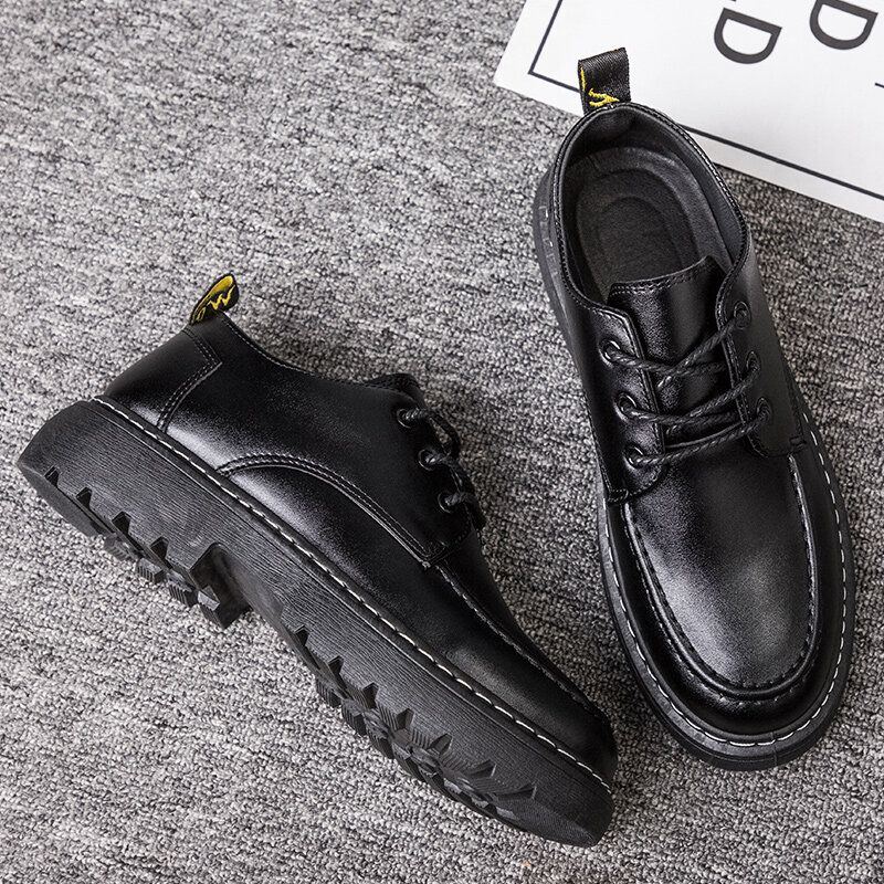 Atmungsaktive Herren Mikrofaser Mit Weicher Sohle Klassische Solide Business Freizeitschuhe