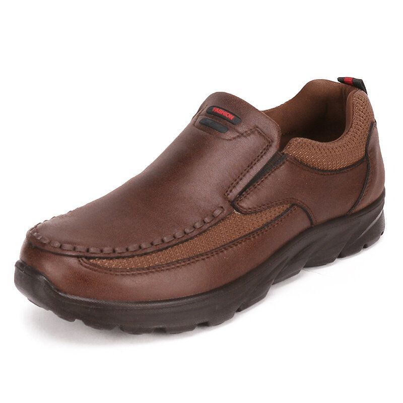 Atmungsaktive Rutschfeste Bequeme Slip On Casual Business Schuhe Für Herren