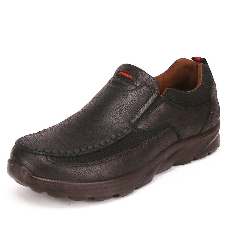 Atmungsaktive Rutschfeste Bequeme Slip On Casual Business Schuhe Für Herren