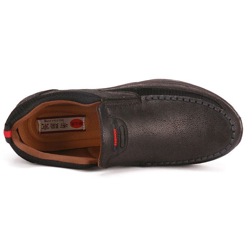 Atmungsaktive Rutschfeste Bequeme Slip On Casual Business Schuhe Für Herren