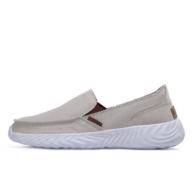 Atmungsaktive Weiche Sohle Rutschfester Slip On Für Herren Bequemes Fahren Freizeitschuhe