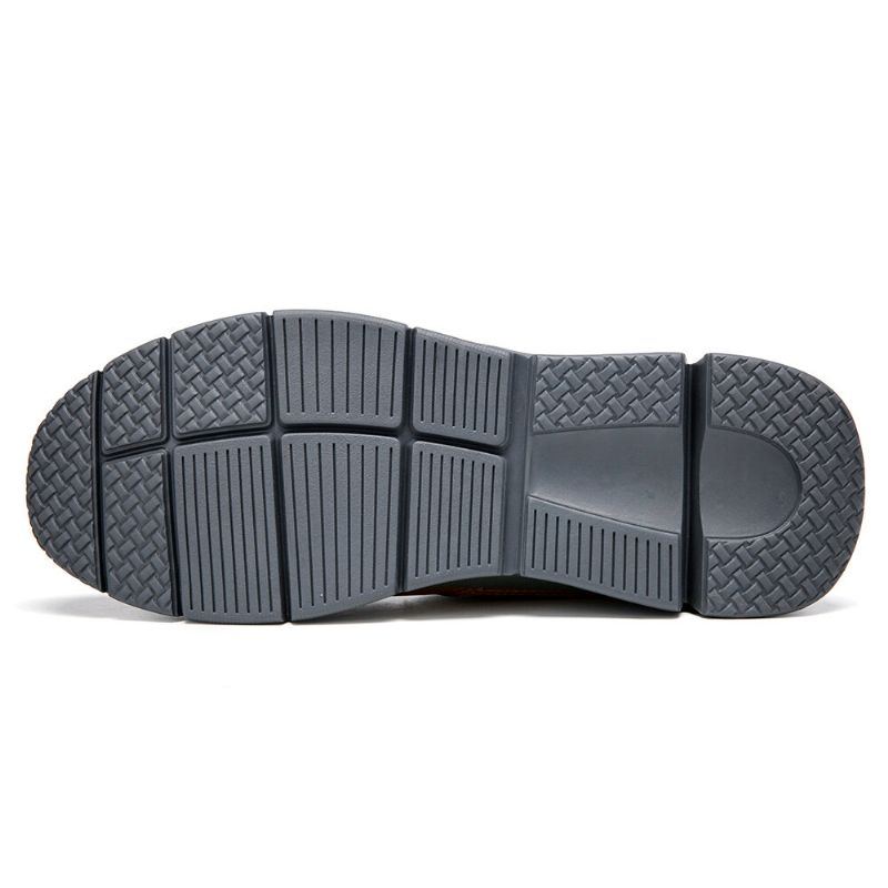 Bequeme Mikrofaser Leder Slip On Geschäfts Freizeitschuhe Für Herren