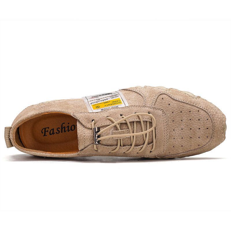 Bequeme Rutschfeste Herren Flats Mit Weicher Sohle