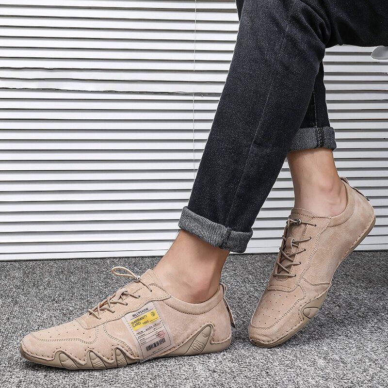 Bequeme Rutschfeste Herren Flats Mit Weicher Sohle