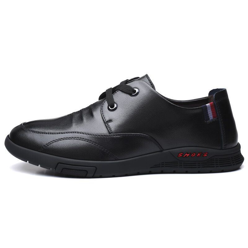 Herren Rindsleder Rutschfeste Business Casual Flache Schuhe