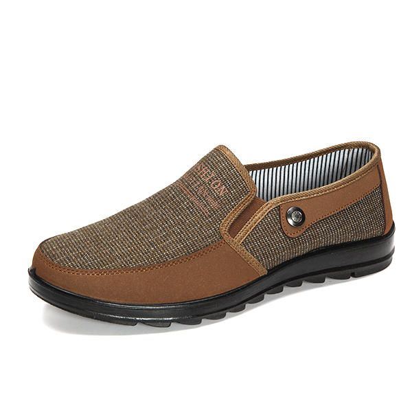 Herren Slipper Aus Weichem Lässigem Wildleder Flache Outdoor Loafer