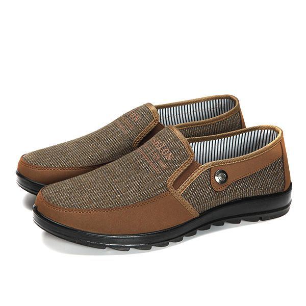 Herren Slipper Aus Weichem Lässigem Wildleder Flache Outdoor Loafer