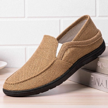 Herren Tragbare Slip On Schuhe Mit Weicher Sohle Und Lässigem Fahrstil