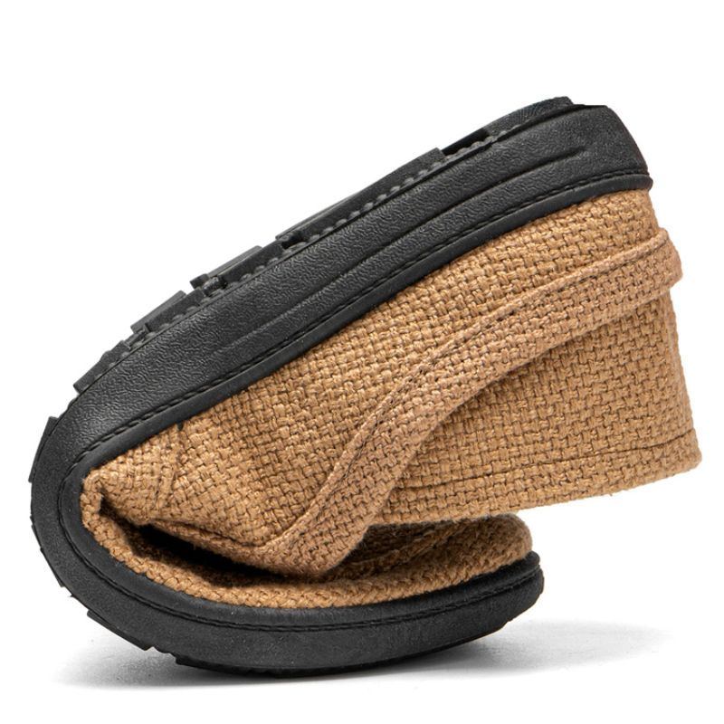 Herren Tragbare Slip On Schuhe Mit Weicher Sohle Und Lässigem Fahrstil