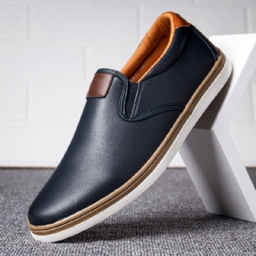 Lässige Business Loafer Im Retro Stil Mit Weicher Laufsohle Für Herren