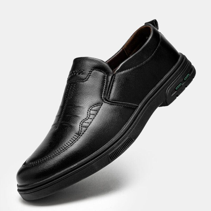 Lässige Business Schuhe Zum Hineinschlüpfen Mit Atmungsaktiver Gummisohle Für Herren