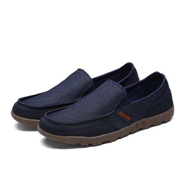 Herren Casual Slip On Flache Schuhe Fashion Round Toe Bequeme Turnschuhe