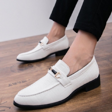 Herren Mikrofaser Leder Atmungsaktive Weiche Sohle Slip On Klassische Solide Lässige Business Schuhe