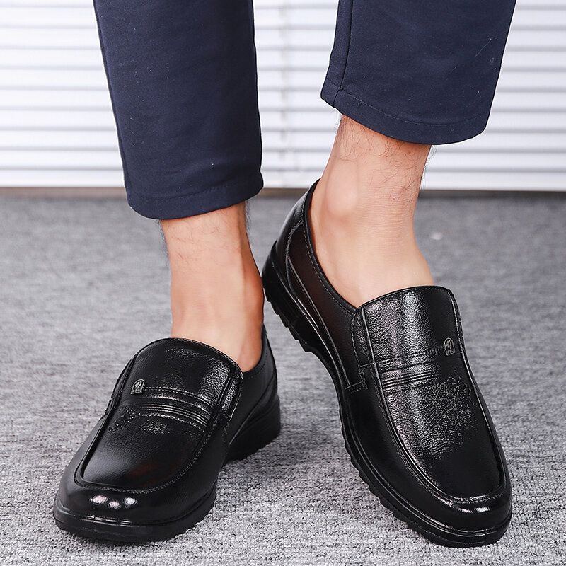 Rutschfeste Bequeme Slip On Business Freizeitschuhe Für Herren