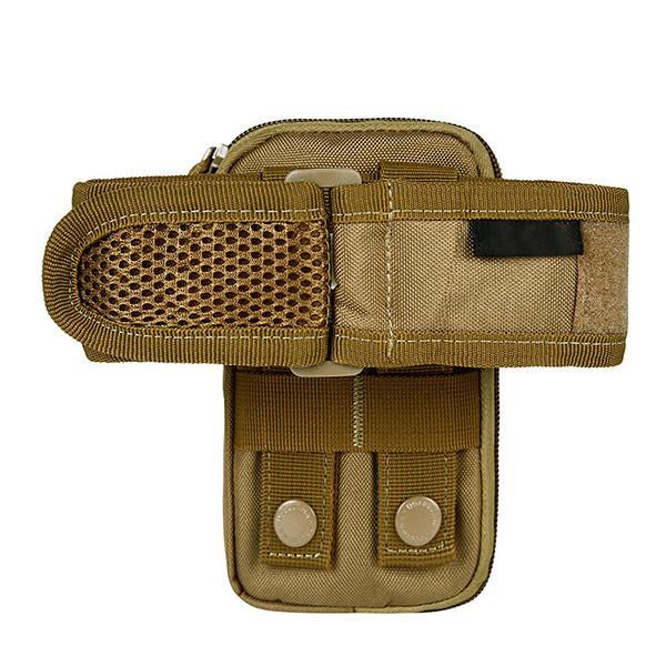 Herren Nylon Tactical Arm Bag Molle Edc Pouch Handy Geldbörse Gürtel Gürteltasche