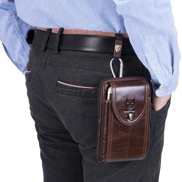 Tasche Herren Echtes Leder Schleifengürtel Handytasche